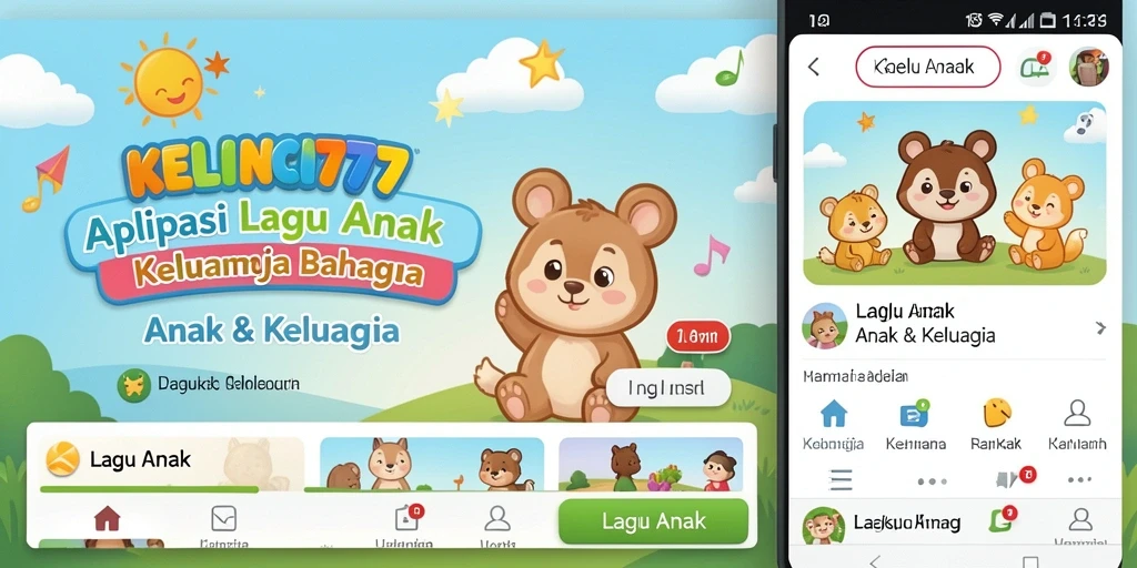 Antarmuka user-friendly KELINCI777 untuk anak-anak yang ceria.