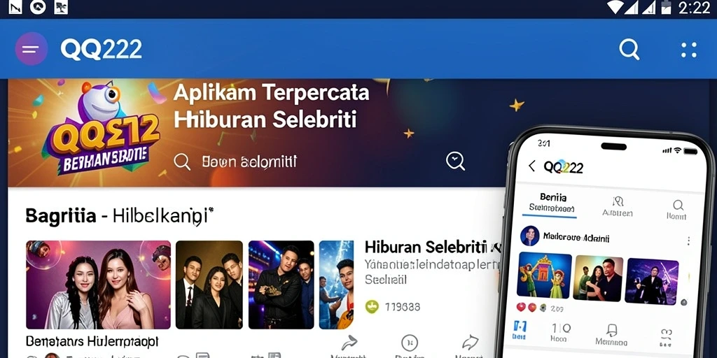 Tampilan antarmuka pengguna yang menarik dan informatif.