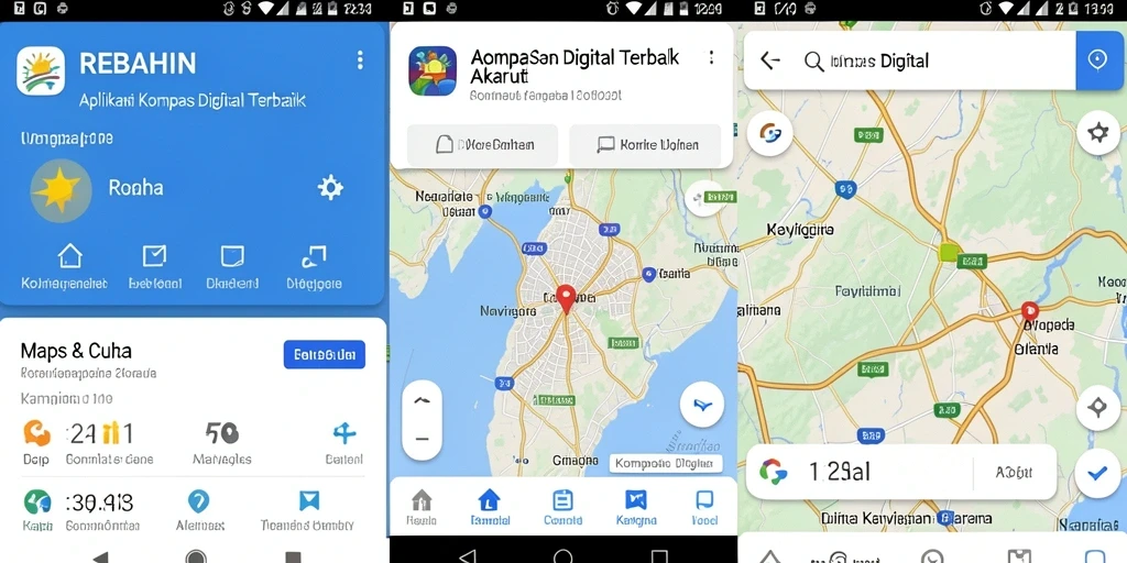 Tampilan antarmuka REBAHIN yang modern dan user-friendly.
